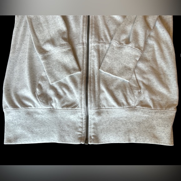 NIKE Full-Zip Lightweight Hooded Jacket Sweatshirt SIZE SMALL White - Picture 4 of 7